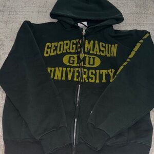 Champion Green Zip Up Hoodie